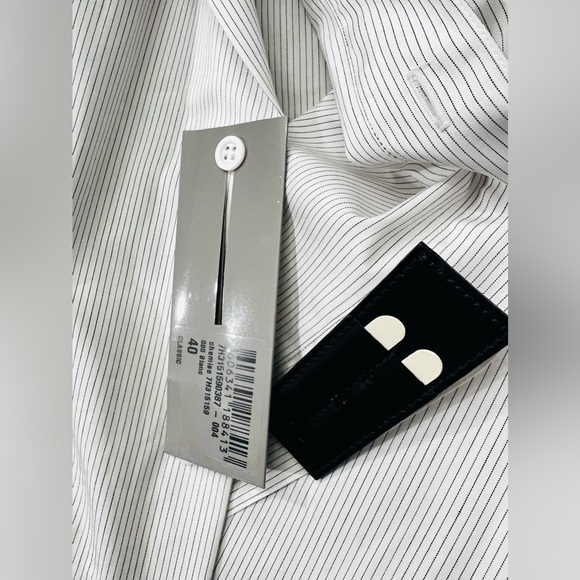 SOLD — Christian Dior Collared Button Up Shirt 20.5” Pit to Pit Size 40 Italian - Picture 3 of 6